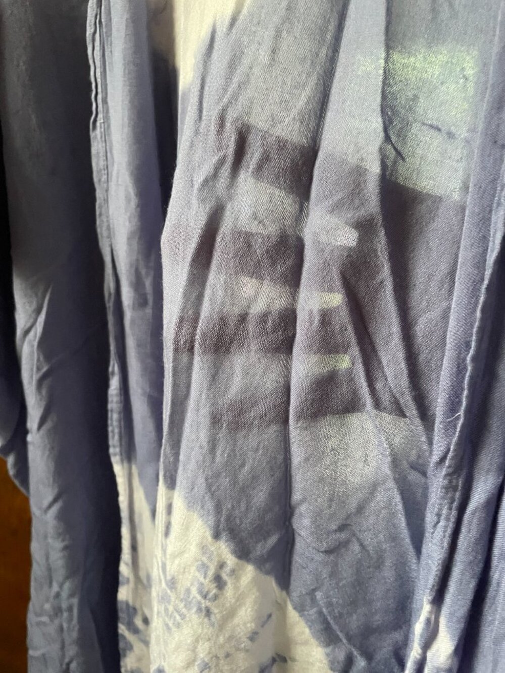Raviya GORGEOUS Tie-Dye Cover Up or Swim Cover - One Size. Good/Fair condition. - Picture 6 of 15